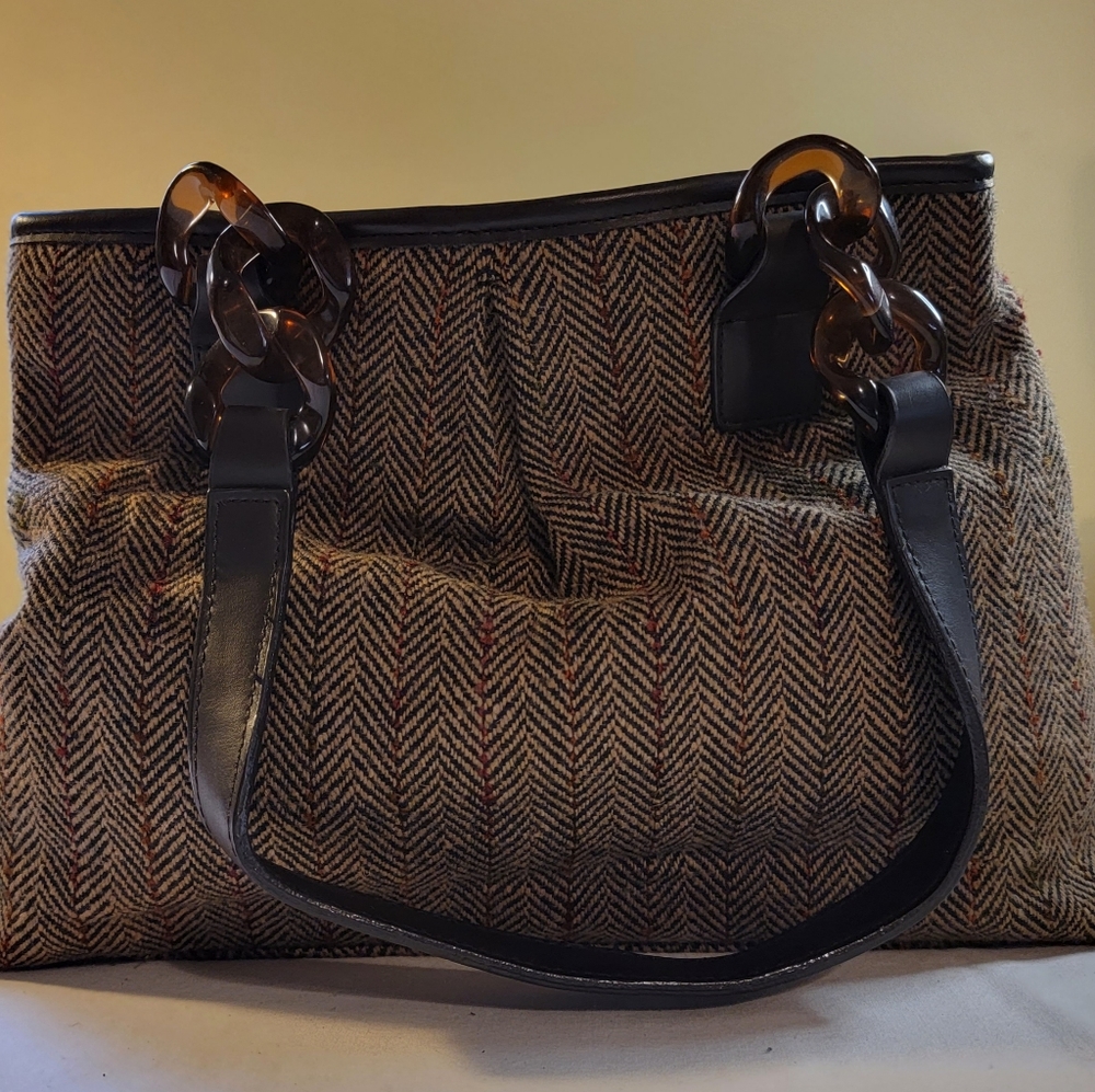 Old Navy Herringbone Handbag